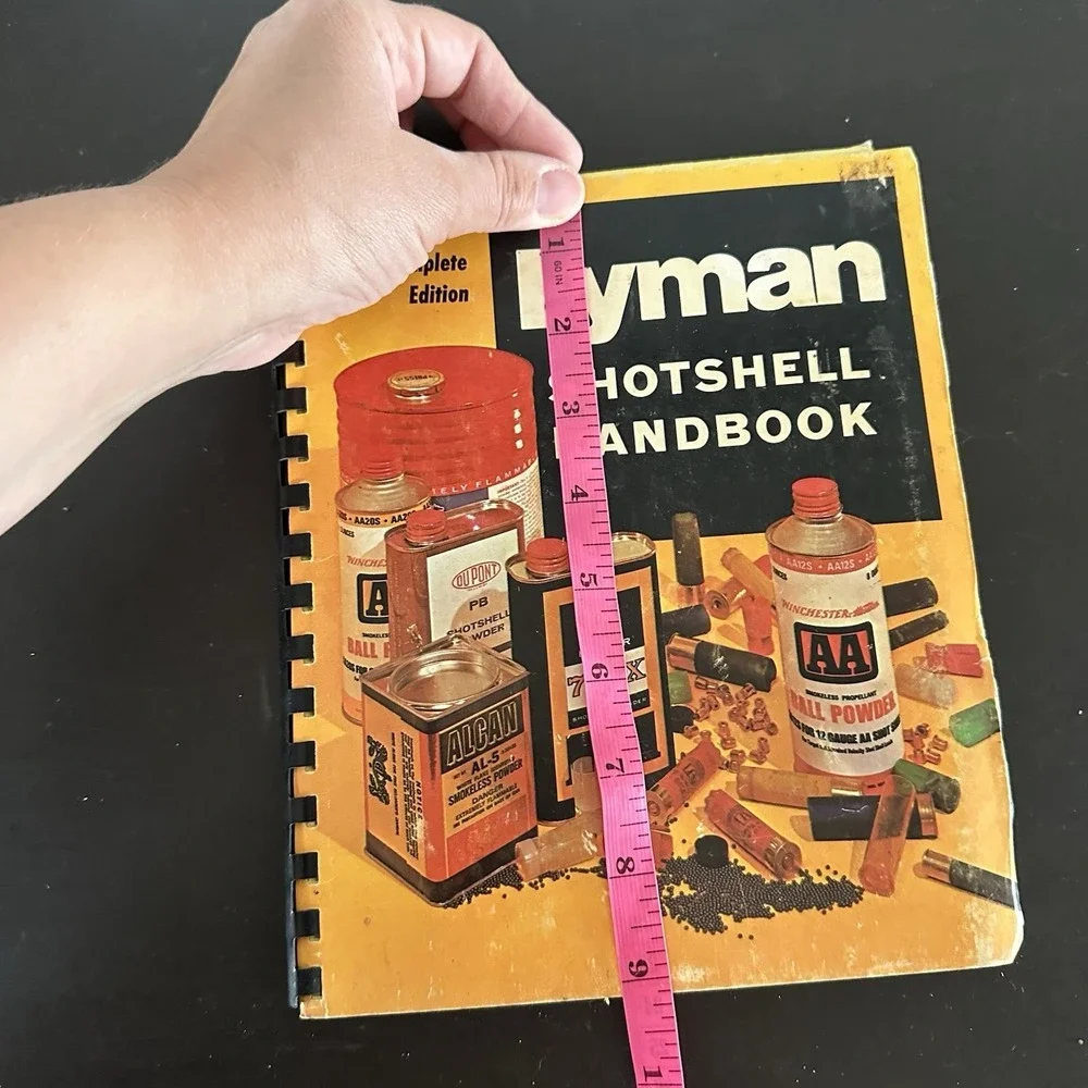 First complete Edition Of Lyman Shotshell Handbook By: Lyman Products Corp. 1969